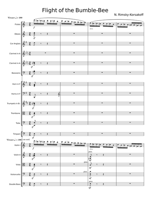 Flight of the Bumblebee - Nikolay Rimsky-Korsakov