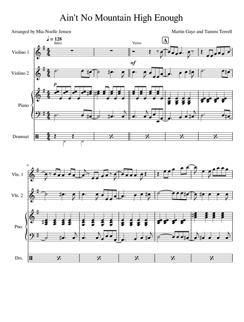 Aint no mountain high enough – Matt Johnson