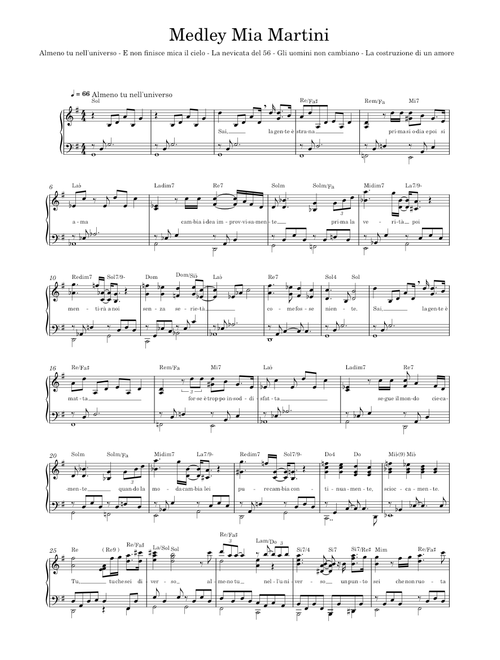 Medley Mia Martini