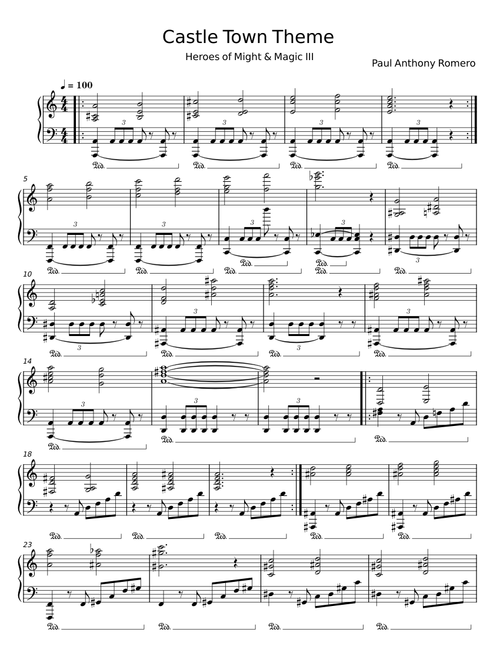Castle Town Theme - Paul Anthony Romero
