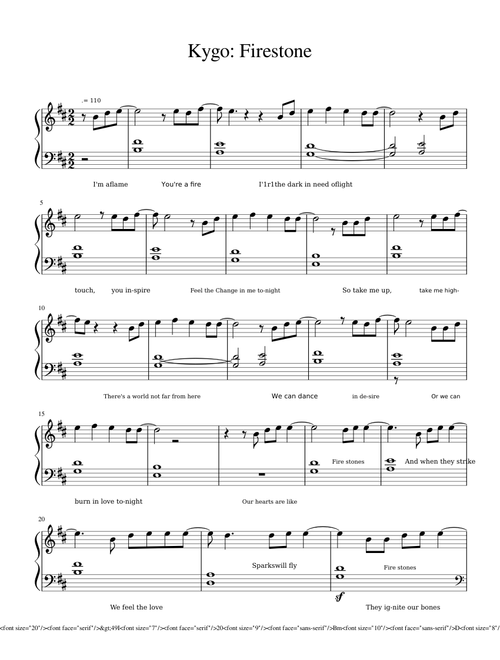 Kygo: Firestone