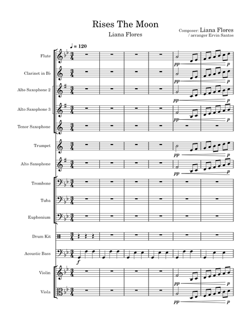Rises the Moon – liana flores