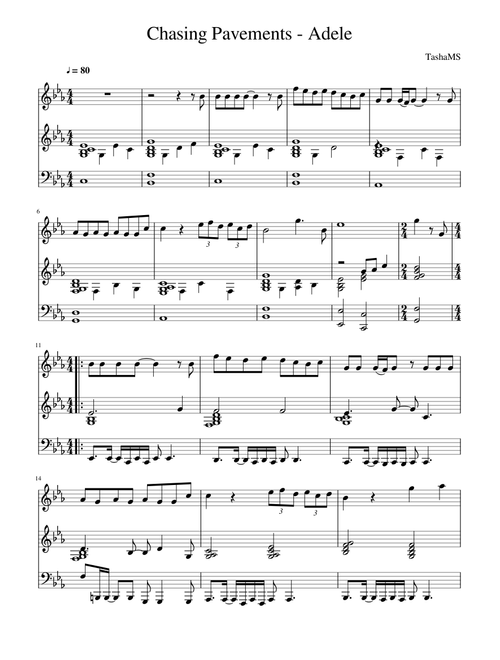Chasing Pavements - Adele