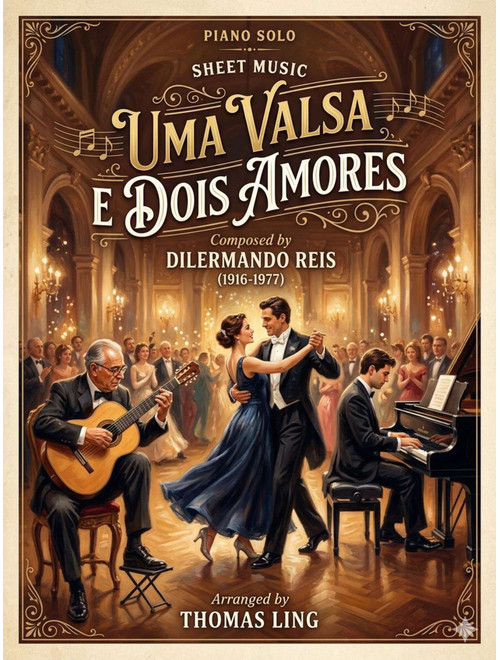 Uma Valsa E Dois Amores (“A Waltz and Two Loves”) (Arr. Thomas Ling) - Dilermando Reis (Piano Solo)