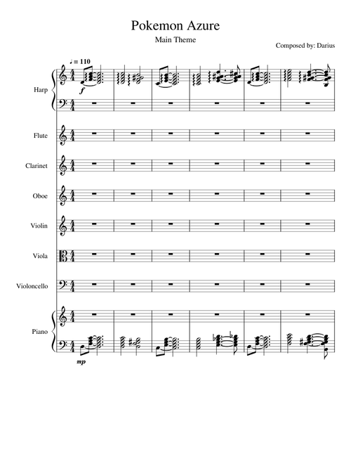 Pokemon Azure Main Theme (Fan game)
