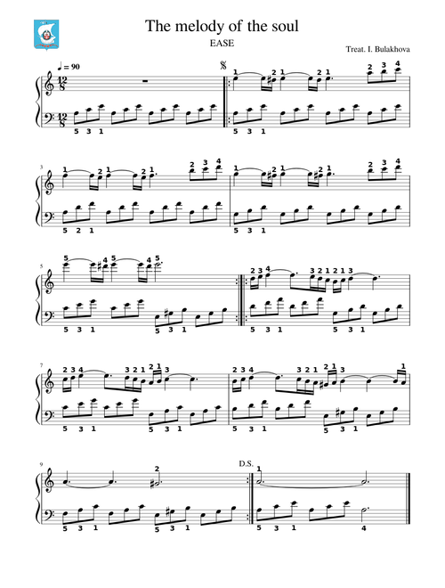 The melody of the soul ease