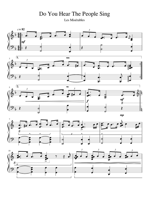 Do you Hear The People Sing