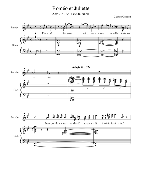 Gounod, Roméo et Juliette: Acte 2-7, Ah! lève toi soleil!