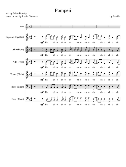 Pompeii - Acapella