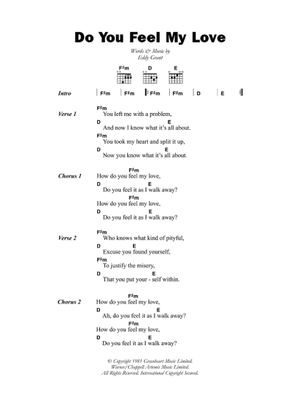 Play Official version of Baby Come Back sheet music by Eddy Grant 