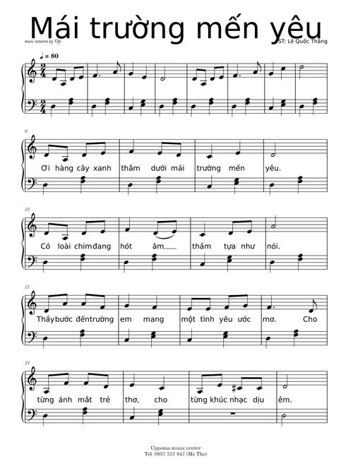 Mái trường mến yêu – Achraf43