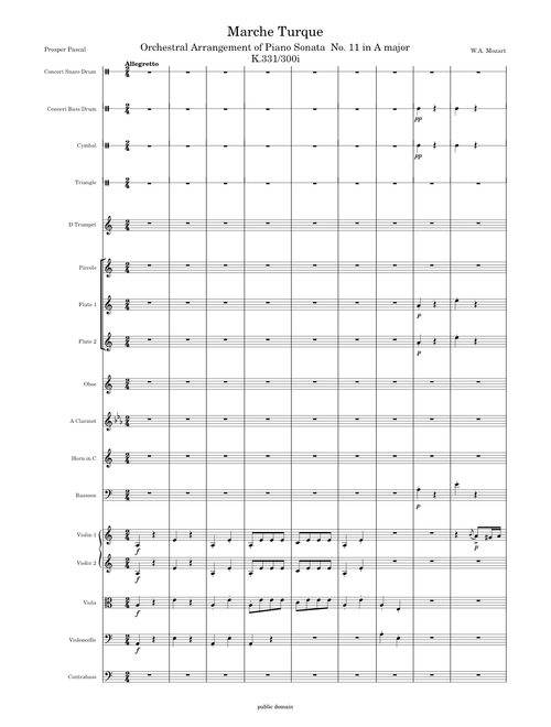 Alla Turca - W. A. Mozart