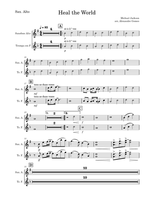 Heal The World – Michael Jackson