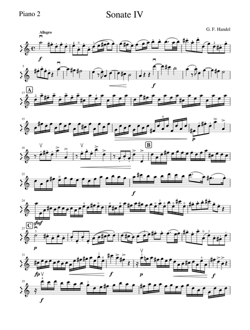 Sonate violin-Piano 2