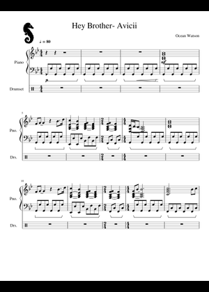 Hey Brother - Avicii Sheet Music for Xylophone (Solo) | MuseScore.com