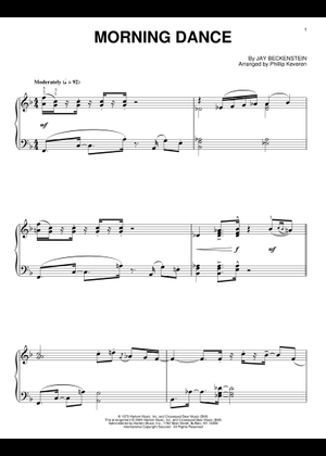 Play Official version of Morning Dance Sheet Music by Spyro Gyra