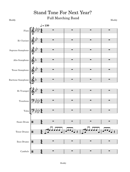 Stand Tune For Next Year