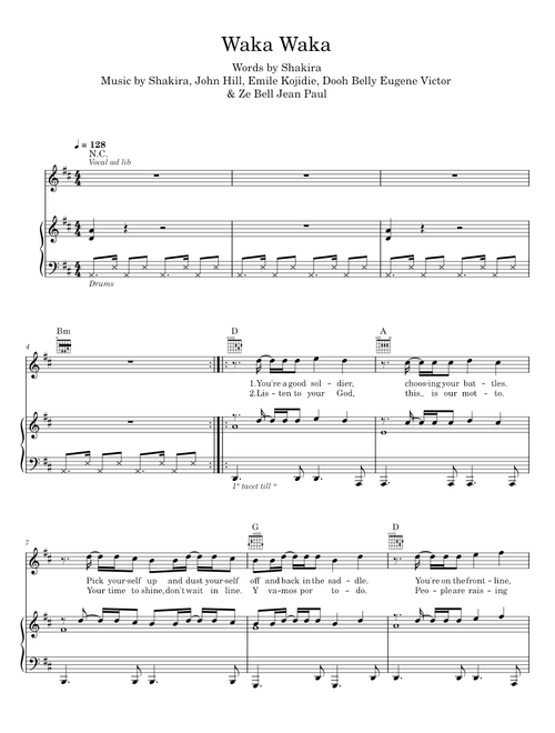 Waka Waka - Shakira