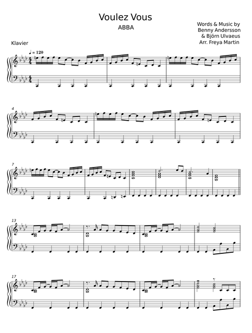 Voulez vous - Benny Andersson Band