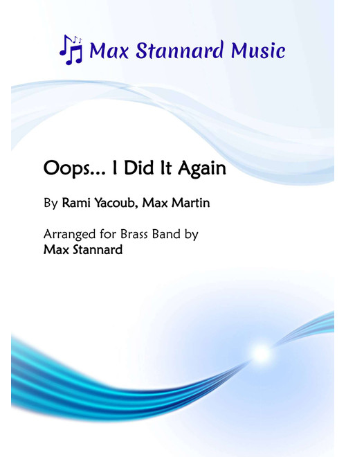 Oops!...I Did It Again (Arr. Max Stannard) - Britney Spears (Brass Band)
