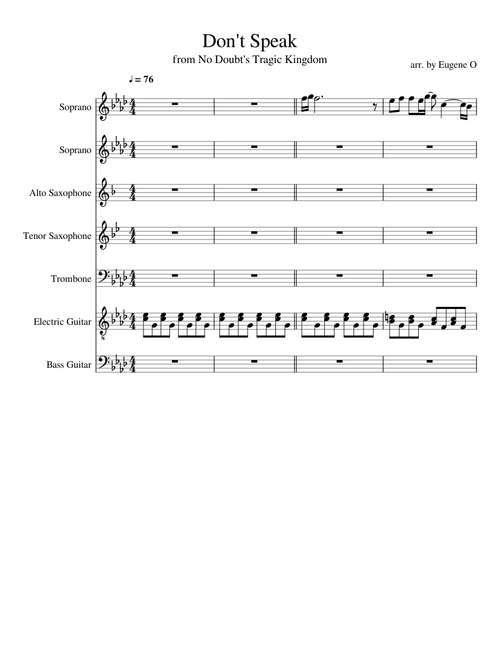 Don't Speak – No Doubt