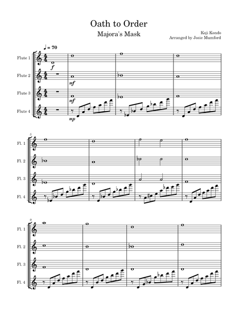 Oath to order – Koji Kondo