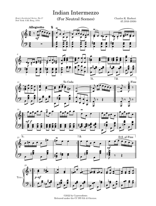 Indian Intermezzo – Charles K. Herbert