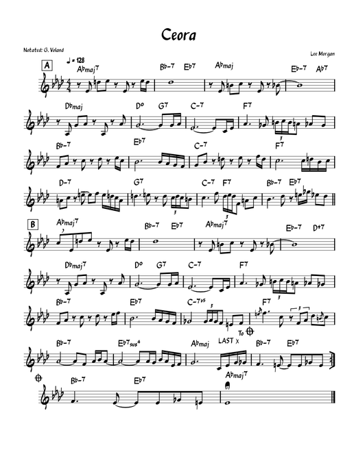 Ceora – Lee Morgan