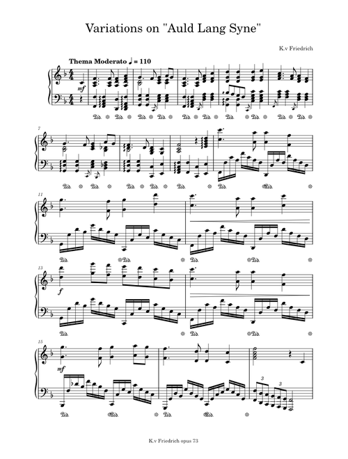 ジークフリート・マトゥス Klavierkonzert スコアー Jumpstarted Sheet Music and Tab for Piano, Harpsichord