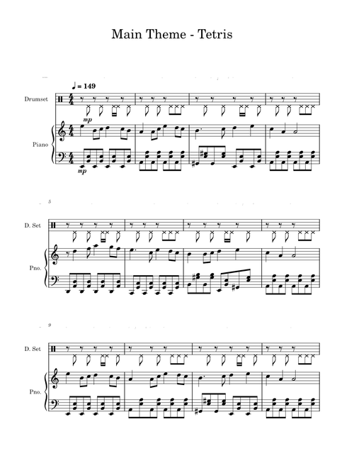 Main Theme - Tetris