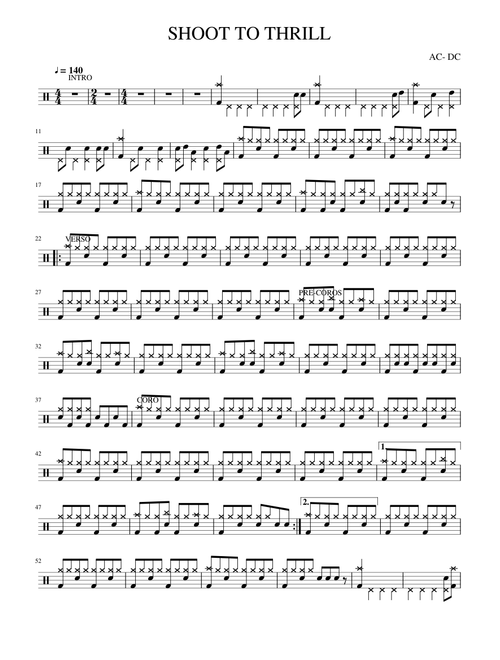 Shoot to thrill - AC/DC