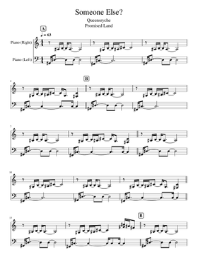 Free Queensrÿche sheet music | Download PDF or print on MuseScore.com
