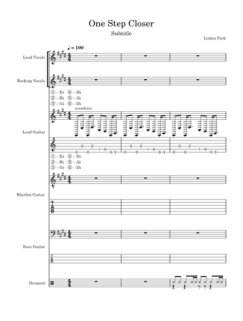 One step closer – Linkin Park