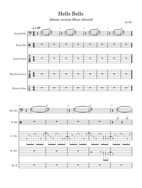 Hells Bells – AC/DC