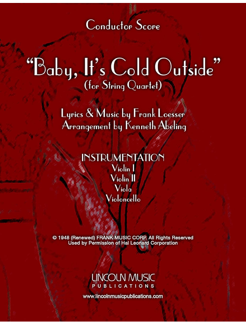 Baby, It's Cold Outside (Arr. Kenneth Abeling) - Dean Martin & Martina Mcbride (String Quartet)