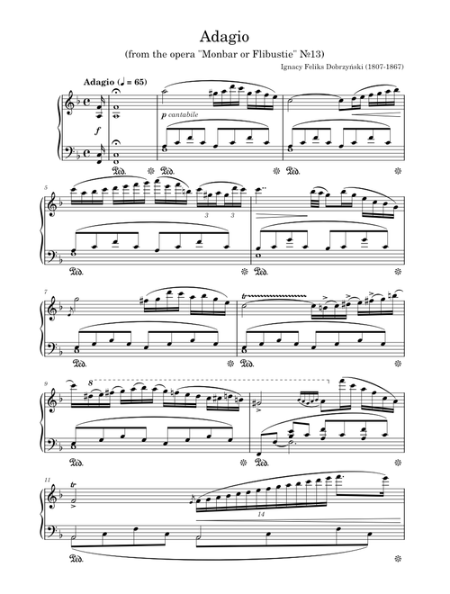 Adagio – Ignacy Feliks Dobrzyński