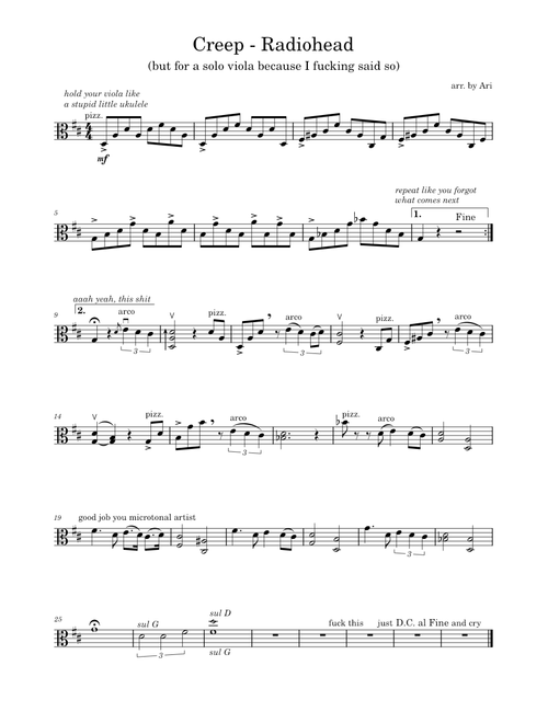 Creep – Radiohead