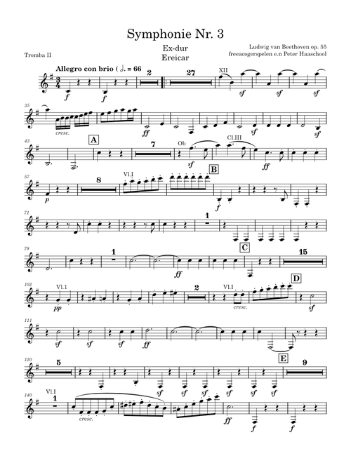 Symphony No. 3 in E-flat Major, Op. 55 (''Eroica'') – Ludwig van Beethoven