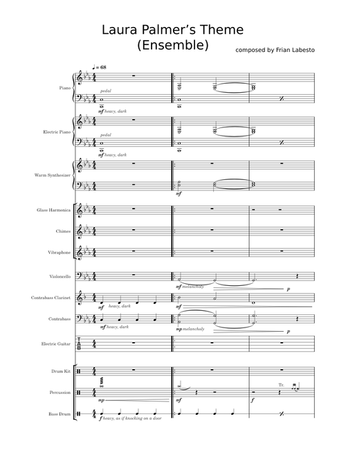Laura Palmer's Theme (Love Theme From Twin Peaks) – Angelo Badalamenti