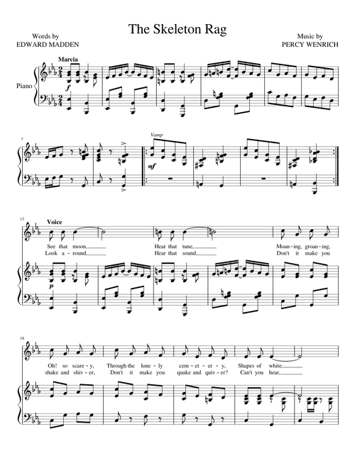 The Skeleton Rag (1911)
