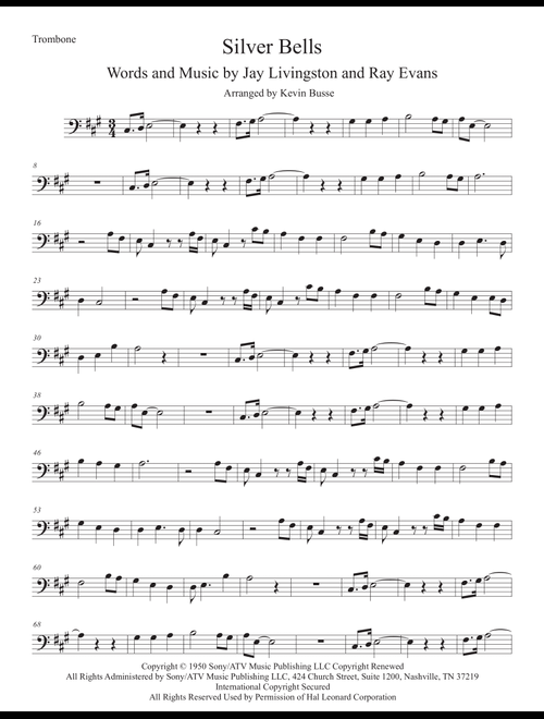 Silver Bells (Arr. Kevin Busse) - Plumb (Trombone Solo)