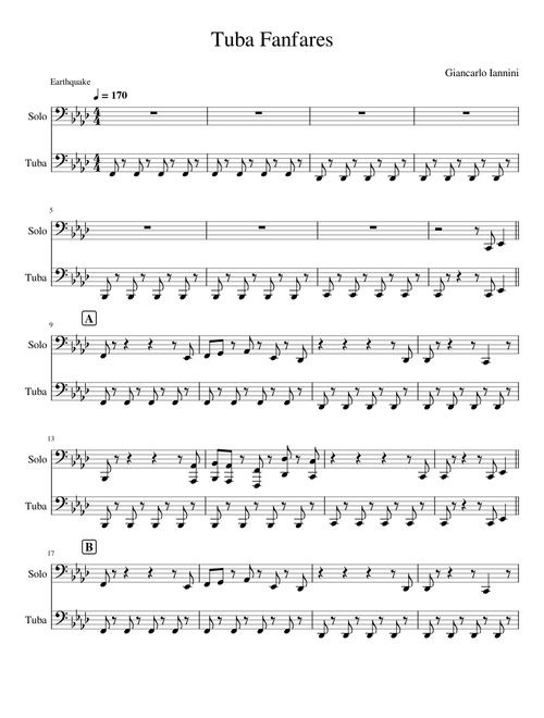 Tuba Fanfares