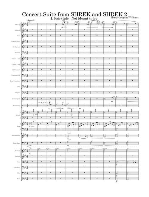 Concert Suite from Shrek and Shrek 2 - Part I
