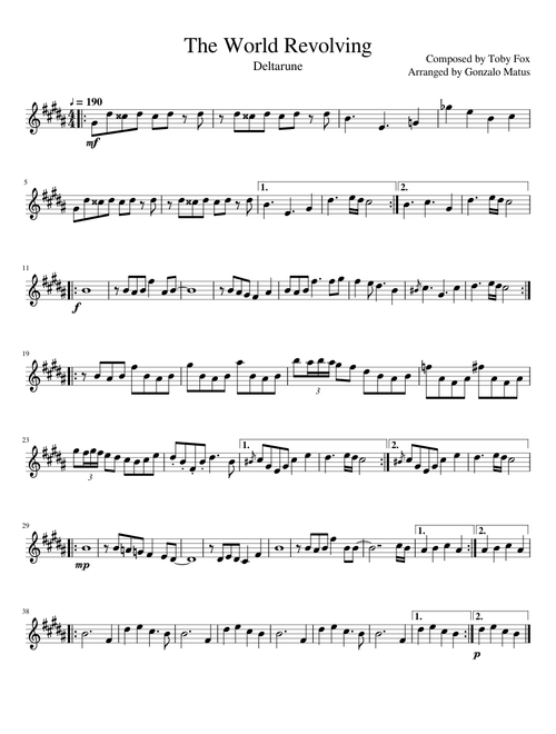 The World Revolving - Violin Solo