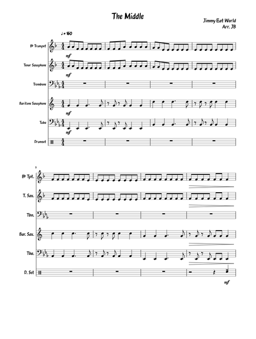 The Middle - Jimmy Eat World (Lucky Chops Version)