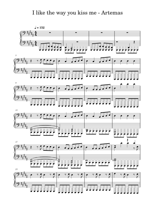 I like the way you kiss me – Artemas