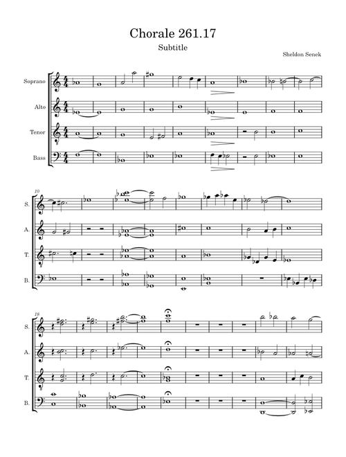 Chorale 261.17