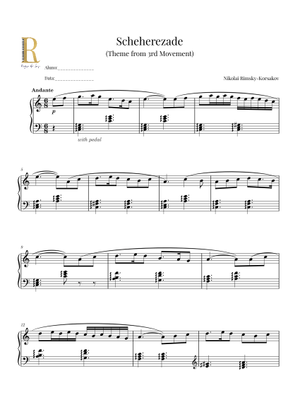 The Kalendar Prince (from Scheherazade) - Nikolai Rimsky-Korsakov