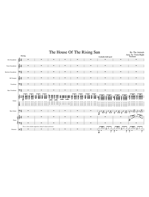House of the Rising Sun for Jazz (IMPROVED)
