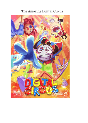 The Amazing Digital Circus – Gooseworx - Main Theme Sheet Music for ...